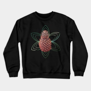 Pineapple with graphic - geometric pattern Crewneck Sweatshirt